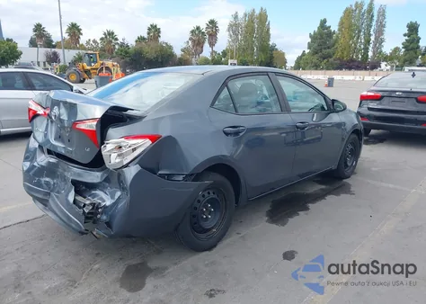 2014 Toyota Corolla Le из США, поврежденный, VIN 5YFBURHE0EP100324